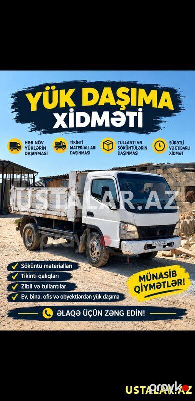 Yuk daşıma ozu bosaldan — Bakı