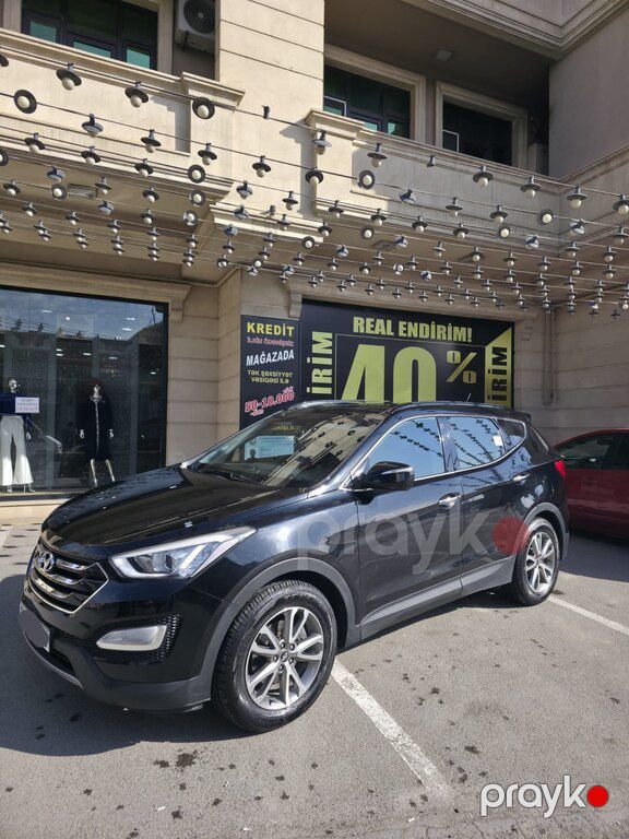 Hyundai Santa Fe, 2.0 L, 2013 il, 195 000 km — Avtomobillər, Bakı (3)