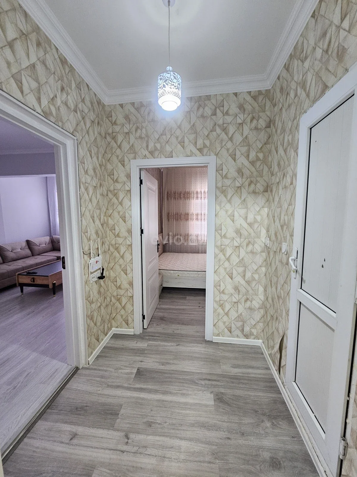 Kirayə 2 otaqlı mənzil Yeni Günəşli qəsəbəsində — Mənzil, Bakı (9)