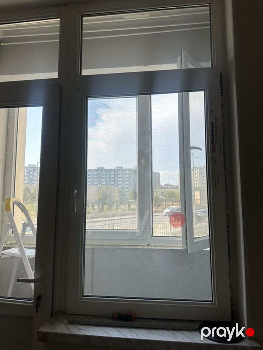 PVC balkon qapısı və pəncərə bloku - Material: ağ PVC profil — Pəncərələr, qapılar, balkonlar, Bakı (3)