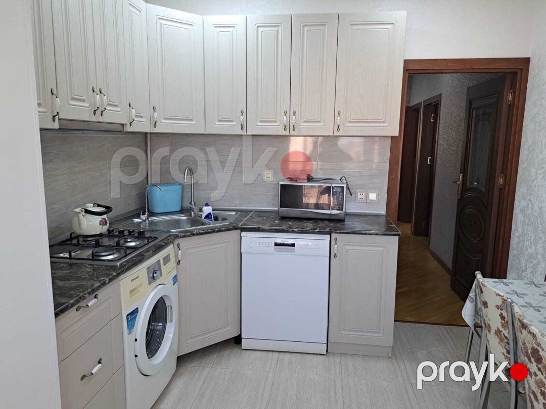 İcarəyə verilir 3 otaqlı yeni tikili 90 m² — Mənzil, Bakı (9)