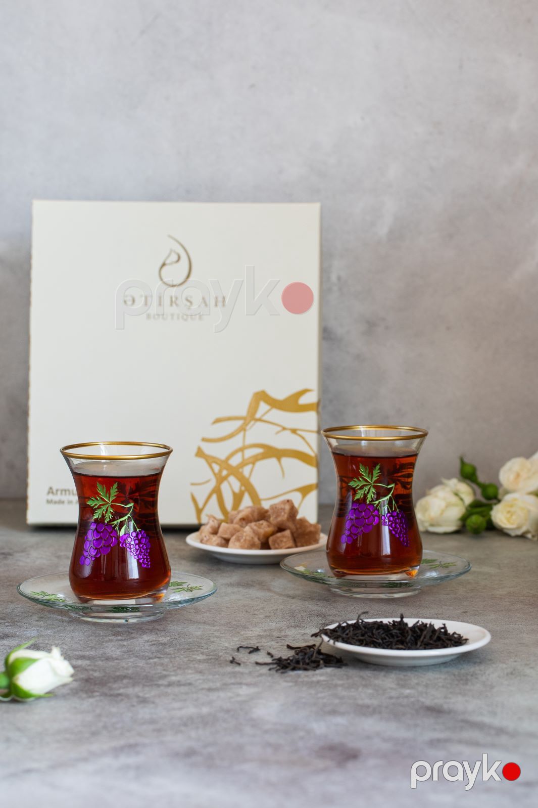 Armudu stəkan dəsti — Çaynikler və qəhvə qabları, Bakı (2)