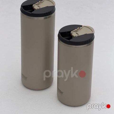 Termo fincan Tyeso, 600 ml, paslanmayan polad, krem — Bakı