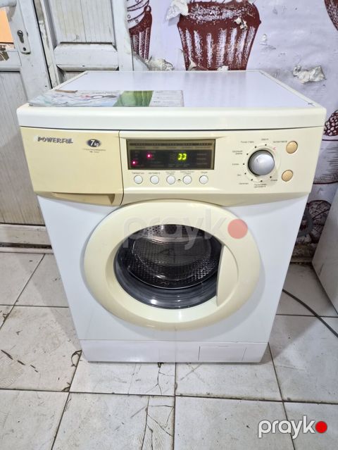 Paltaryuyan maşın 7 kq, İşlənmiş, Avtomat, Qurutma var, Pulsuz çatdırılma, Ödənişli çatdırılma — Bakı