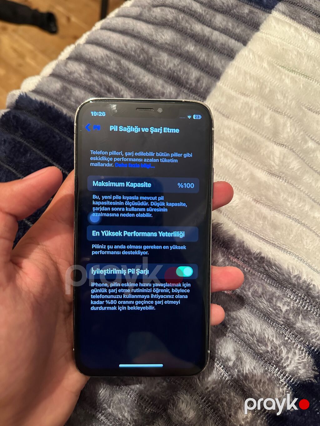 IPhone X, 64 GB, Qara, Qırıq — Apple iPhone, Güzdək (2)