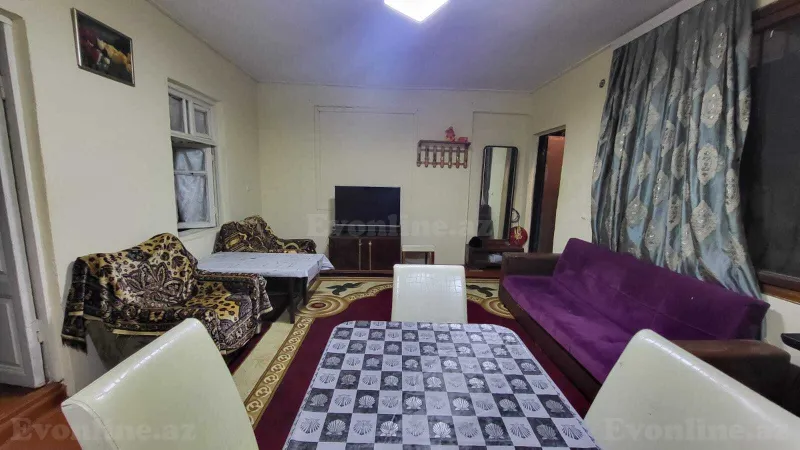 Kirayə verilir 2 otaqlı Həyət evi 50 m² Bakı, Yasamal r., İnşaatçılar m — Ev, villa, Bakı (5)