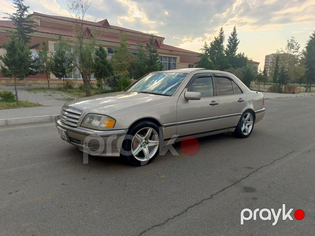 Mercedes C 220, 2.2 L, 1995 il, 350 000 km — Avtomobillər, Mingəçevir (4)