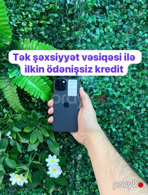 Apple iPhone 15 Black 128GB/6GB — Bakı