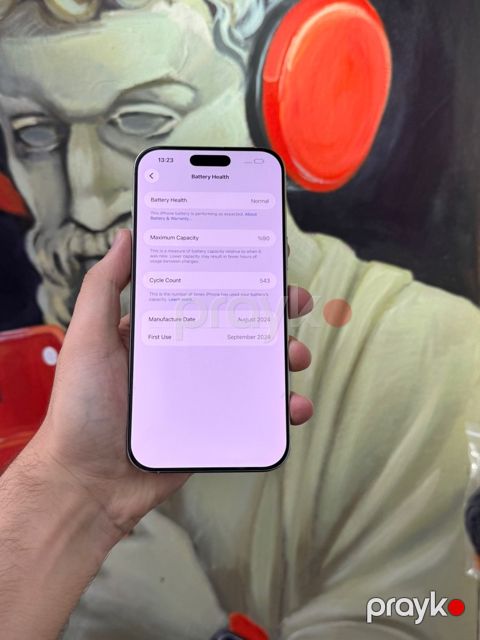 Apple iPhone 16 Pro Max White Titanium 256GB/8GB — Bakı