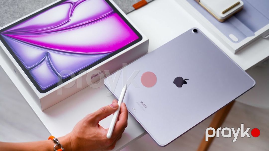 iPad Air 13-inch (M4) Wi-Fi 128 GB Purple — Planshetlər, Bakı (2)