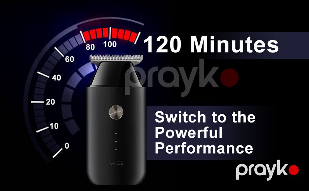 Mini Trimmer VGR 932 - 6000 RPM / 600mAh / 120 Dəqiqə / Cord/Cordles — Saç kəsmə maşınları, Bakı (4)