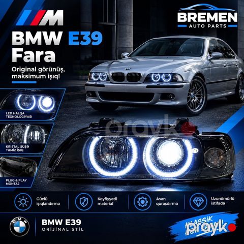 Komplekt, Yaxın və uzaq vuran işıqlar BMW, Orijinal, Yeni — Bakı