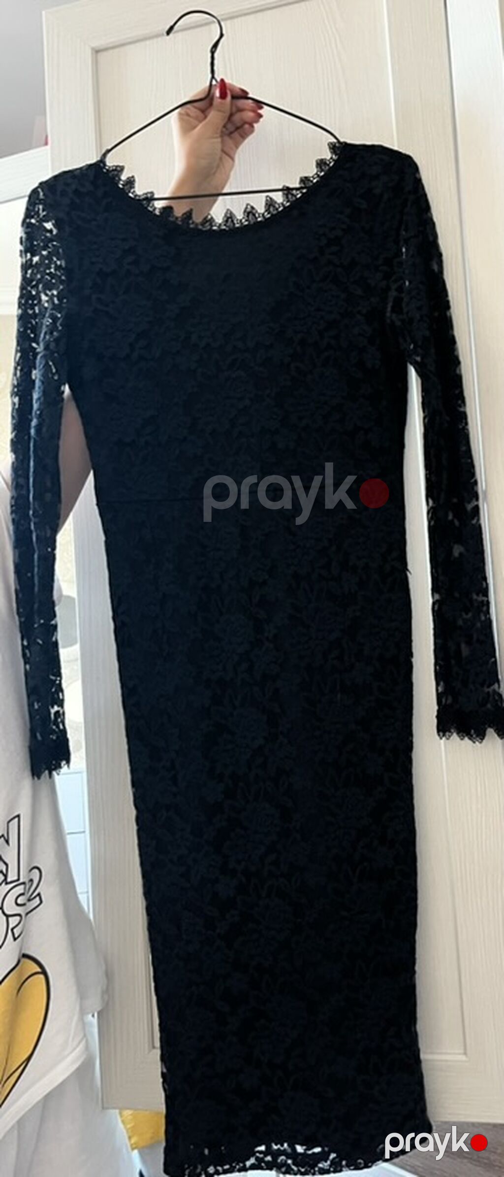 Qadın geyimləri – 4 ədəd zərif don dəsti 1) Tünd bənövşəyi minidress — Axşam paltarları, Xırdalan (7)