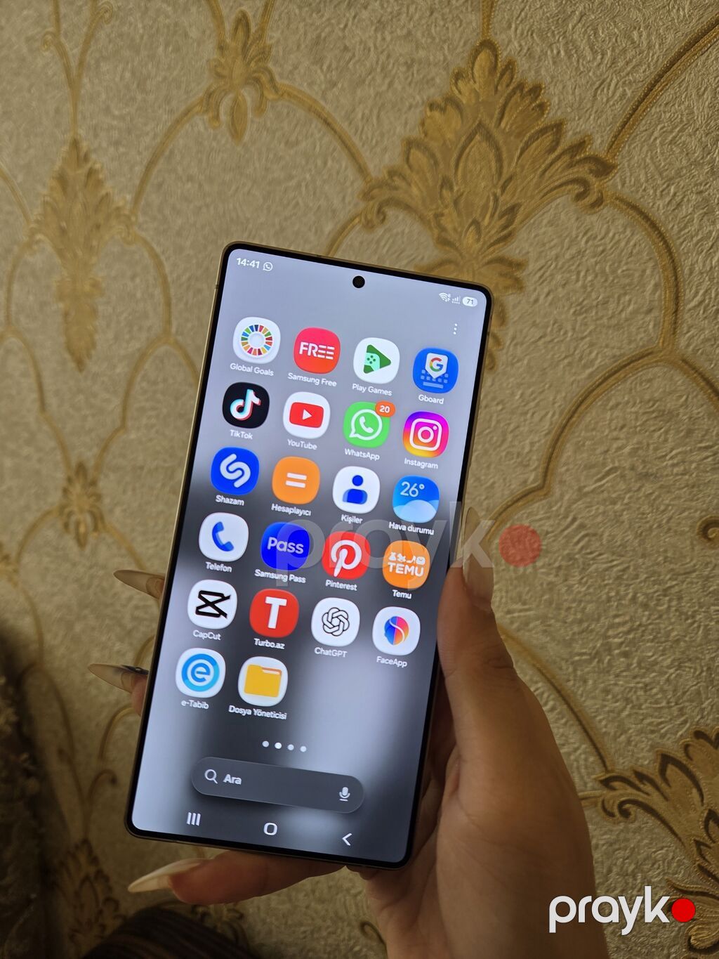 Samsung Galaxy S25 Ultra, 512 GB, rəng - Qara, Simsiz şarj — Samsung, Masazır (2)