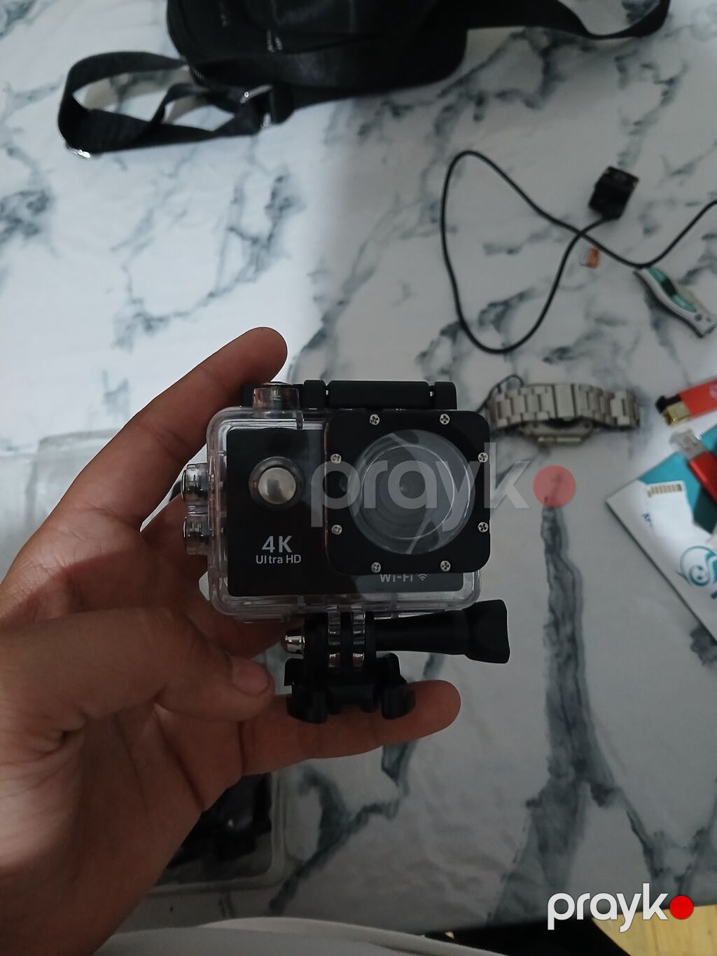 4K Ultra HD Action Kamera – Wi‑Fi ilə - Video: 4K 30 FPS (ekranda 4K — Video kamera, Digah (4)