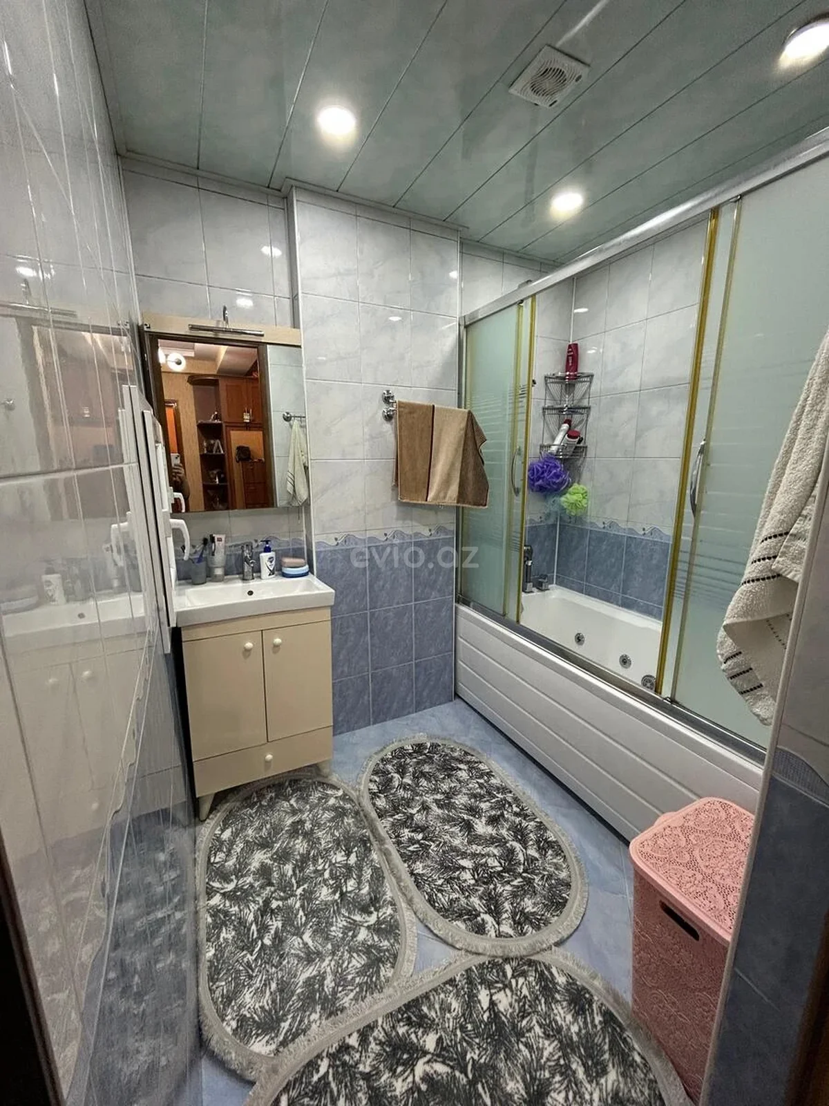 3 otaqlı tam təmirli mənzil satılır 9-cu mikrorayonda — Mənzil, Bakı (8)