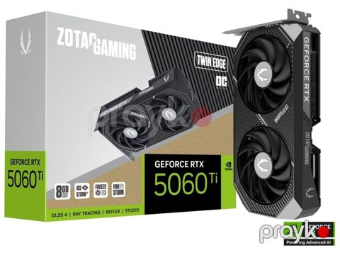Video kart Zotac RTX 5060 Ti 8GB Twin Edge OC — Bakı