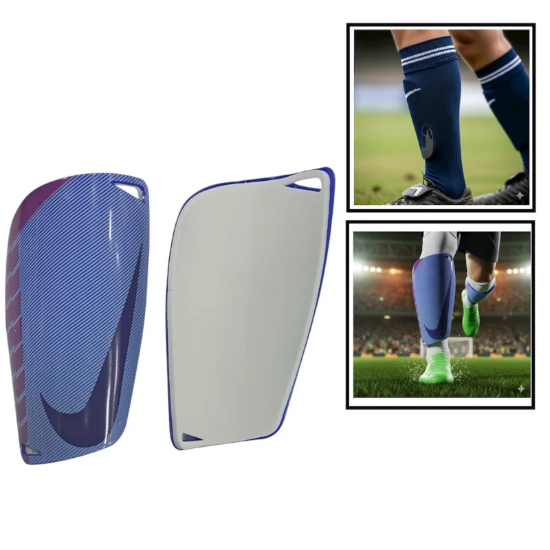 Futbol üçün ayaq qoruyucu şitki, mavi, yüksək keyfiyyətli və dayanıqlı - WS1734 — Bakı