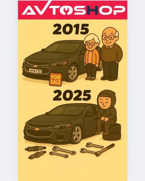 "Chevrolet Malibu 2016-2022" ehtiyat hissələri — Bakı