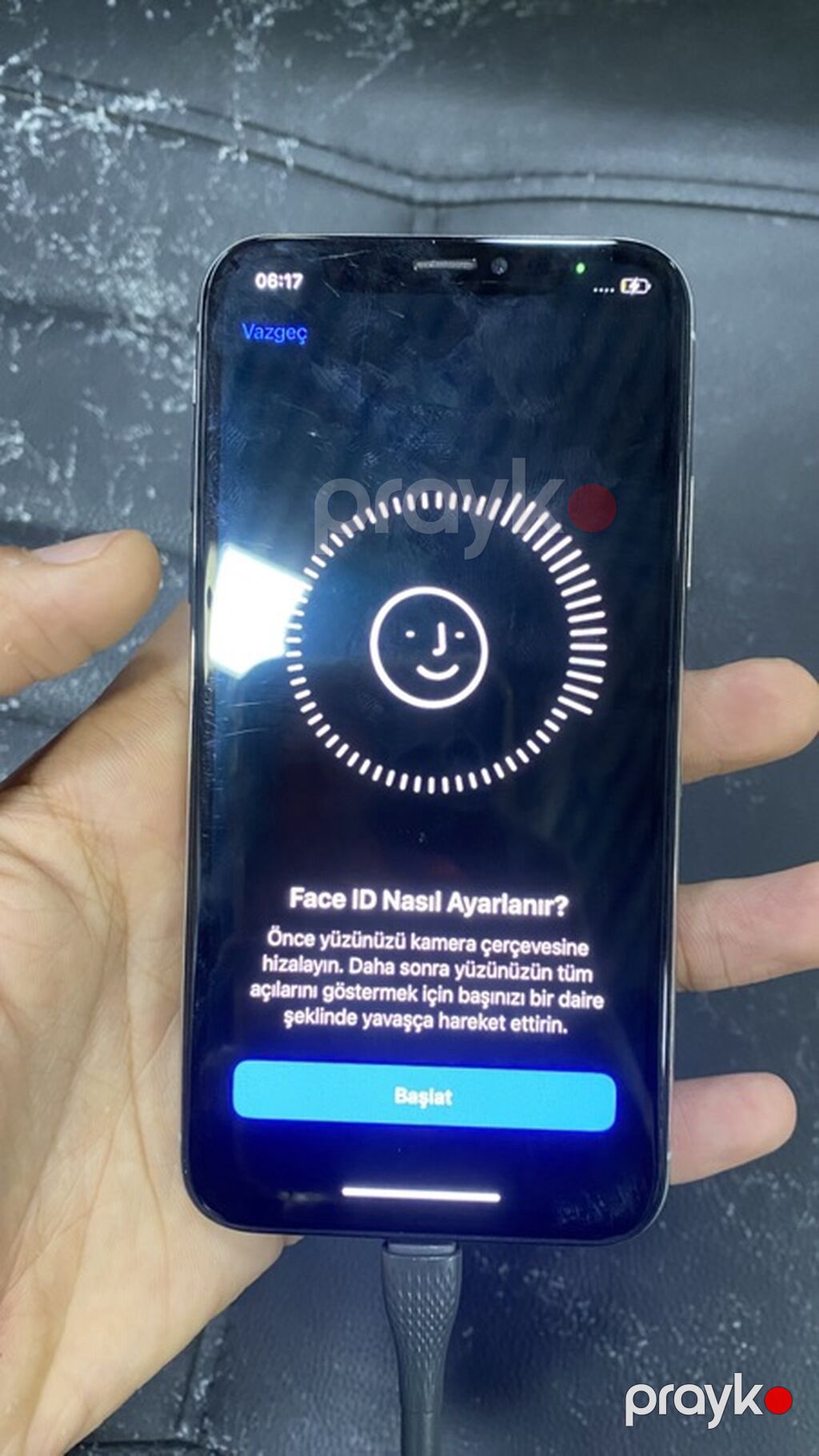 IPhone X, Gümüşü, Face ID — Apple iPhone, Sumqayıt (3)