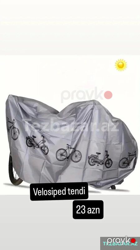 Velosiped örtüyü — Mallar, Bakı (3)