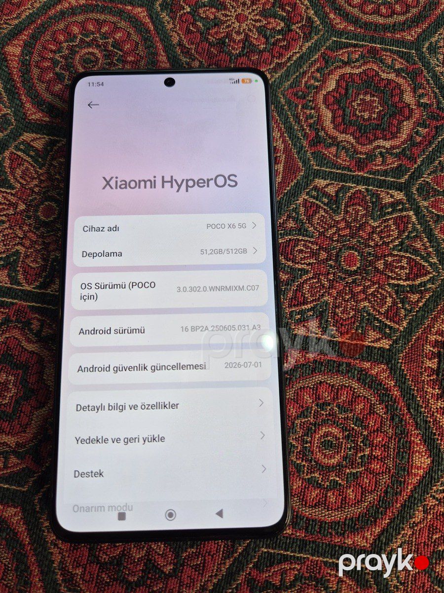 Xiaomi Poco X6 Pro Black 512GB/12GB — Smartfonlar, Bakı (4)