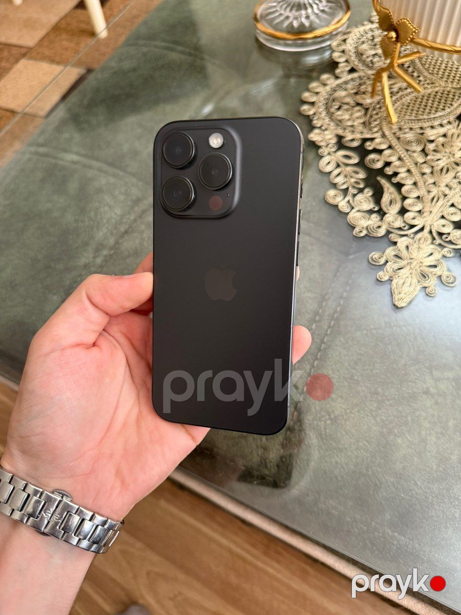 Apple iPhone 15 Pro Black Titanium 128GB/8GB — Smartfonlar, Bakı (5)