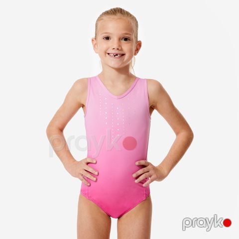 Gimnastika mayosu Decathlon 8787144, çəhrayı, 6 yaş — Bakı