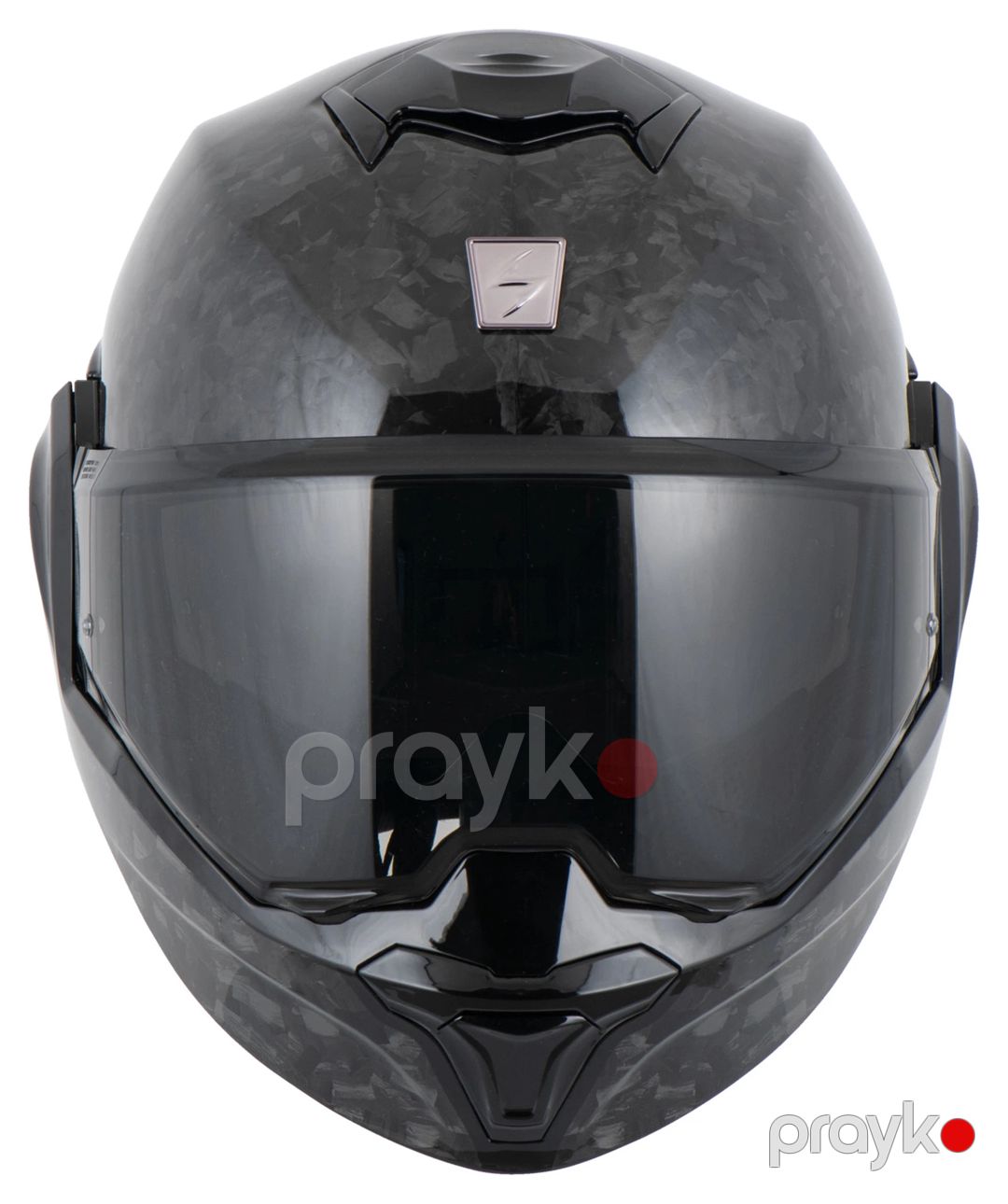 Motosikl dəbilqəsi Scorpion EXO-Tech Evo Onyx Carbon Solid, qara, ölçü M — Mallar, Bakı (2)