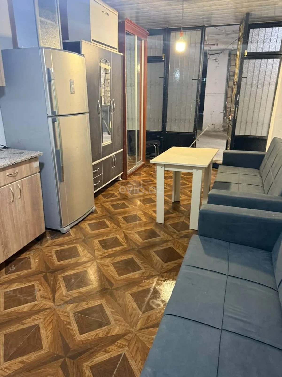 Kirayə 1 otaqlı mənzil İnşaatçılar metrosu yaxınlığında — Mənzil, Bakı (6)