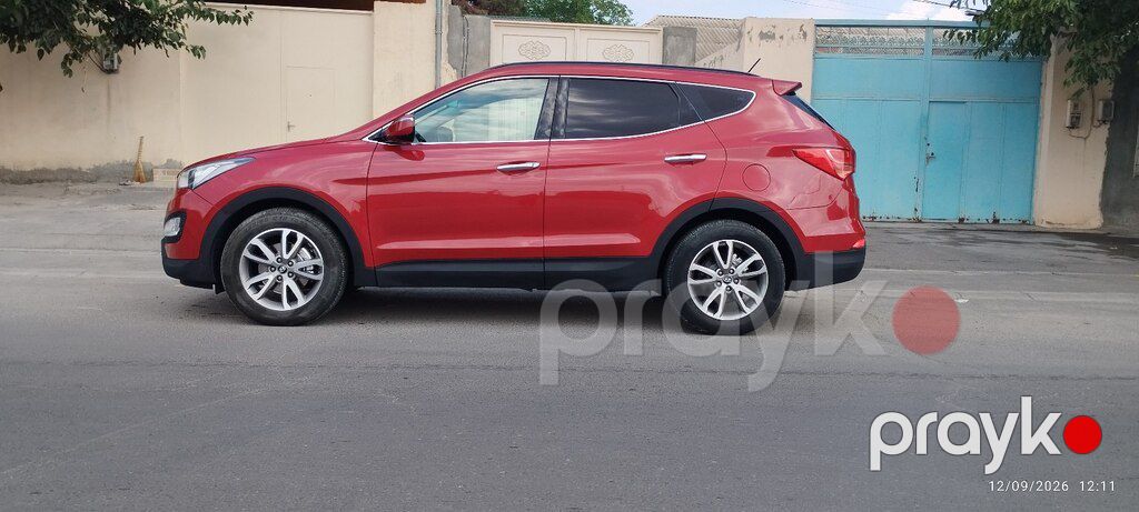 Hyundai Santa Fe, 2.4 L, 2014 il, 138 142 km — Avtomobillər, Gəncə (6)
