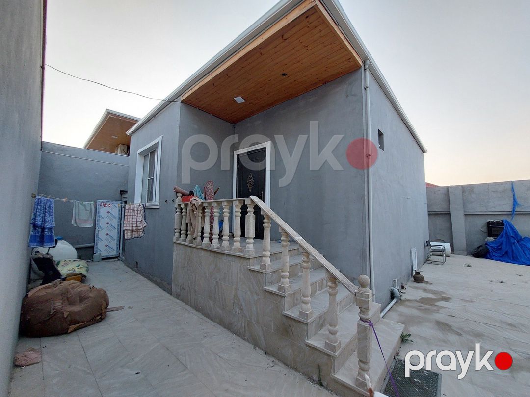 Satılır 2 otaqlı həyət evi/bağ evi 80 m² — Ev, villa, Bakı (2)