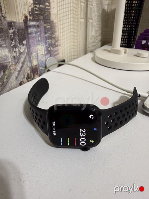 Apple watch 7 nike edition. 41mm 84% pil. Hərşeyi işləyir — Bakı