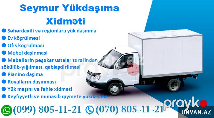 Mebellərin daşınması yukdasima xidmeti — Mallar, Bakı (2)
