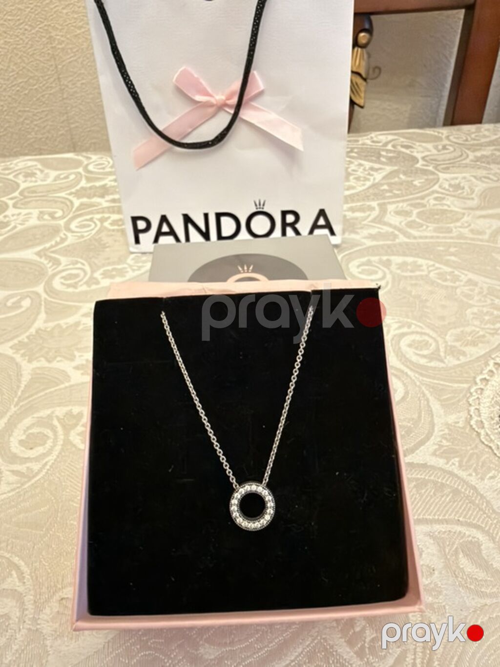Pandora boyunbağı Originaldir. 925 prob. Genclik Malldan baha qiymete — Qolye və zəncir, Bakı (2)