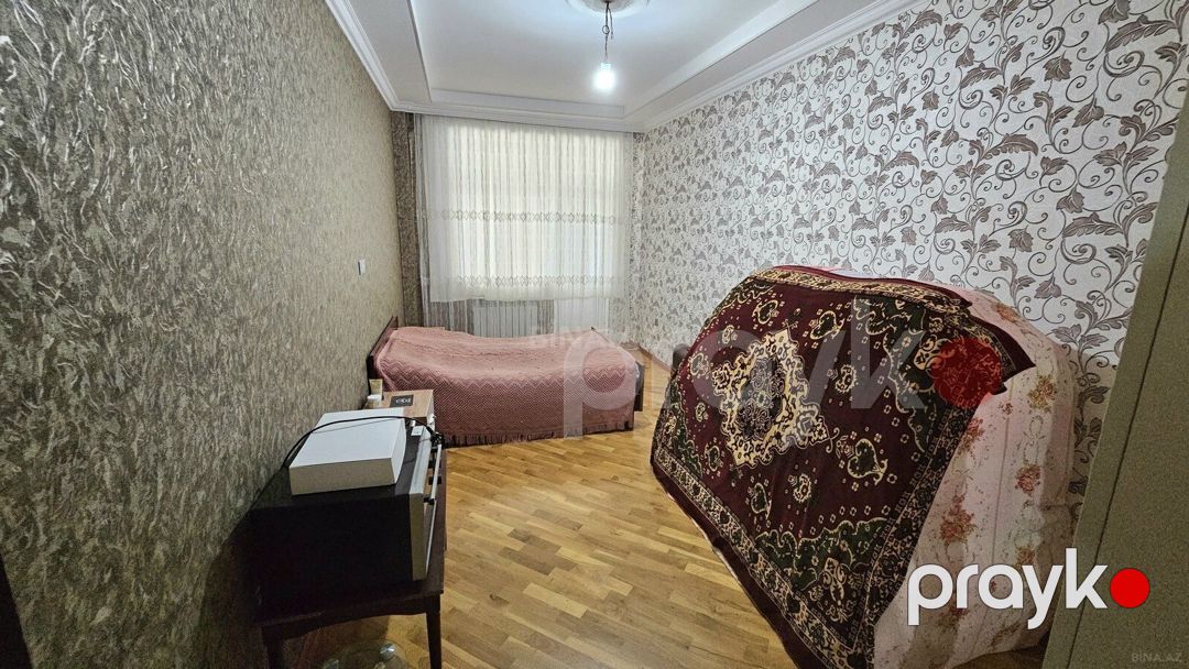 3-otaqlı yeni tikili, İnşaatçılar m., 130 m² — Mənzil, Bakı (5)