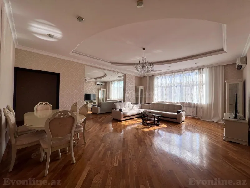 Kirayə verilir 3 otaqlı Mənzil Yeni tikili 160 m² Bakı, Nəsimi r — Bakı