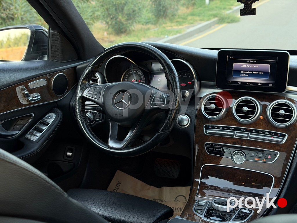 Mercedes C 300 4MATIC, 2.0 L, 2017 il, 135 000 km — Avtomobillər, Gəncə (11)