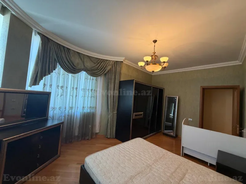 Kirayə verilir 3 otaqlı Mənzil Yeni tikili 155 m² Bakı, Nərimanov r., Gənclik m — Mənzil, Bakı (5)