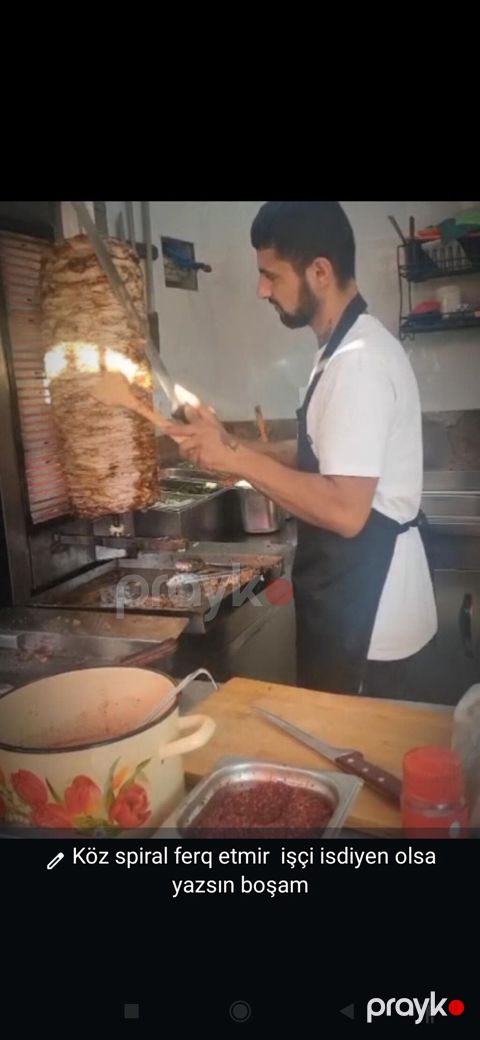 Dönər ustası xidməti - Köz və spiral aparatlarda peşəkar şəkildə — Bakı
