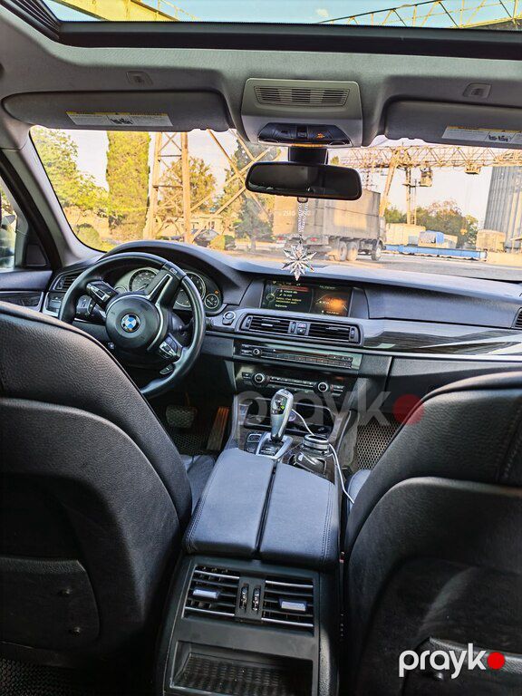 BMW 528, 2.0 L, 2013 il, 245 000 km — Avtomobillər, Gəncə (8)