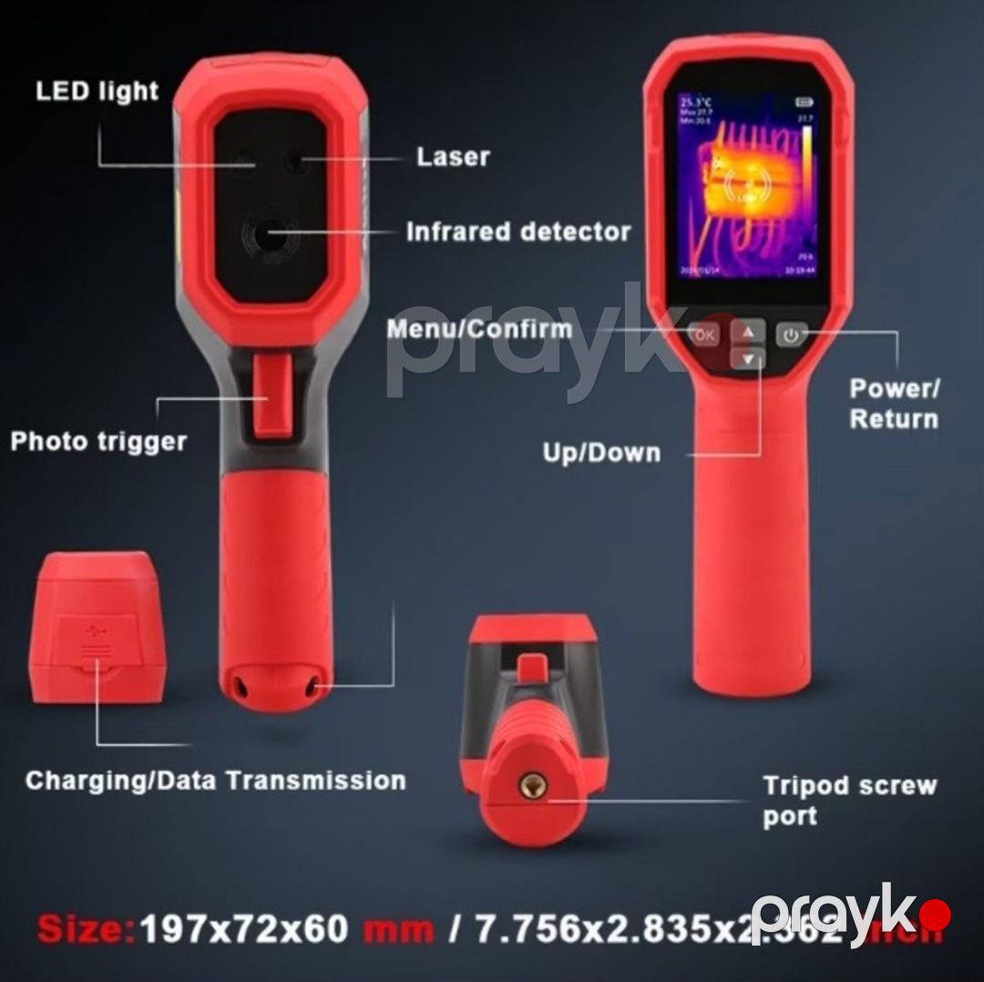 Termal görüntü kamerası Unı-t UTI 120S+ — Təmir və inşaat, Bakı (6)