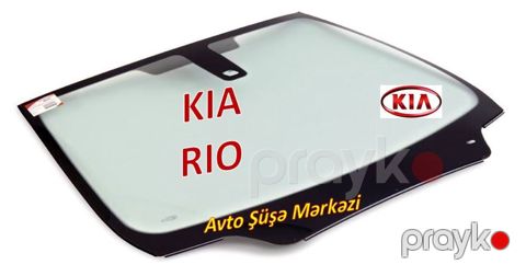 "KIA RIO" avtomobil şüşələri — Bakı