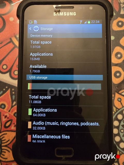 Samsung Galaxy Note, 16 GB, rəng - Qara — Bakı