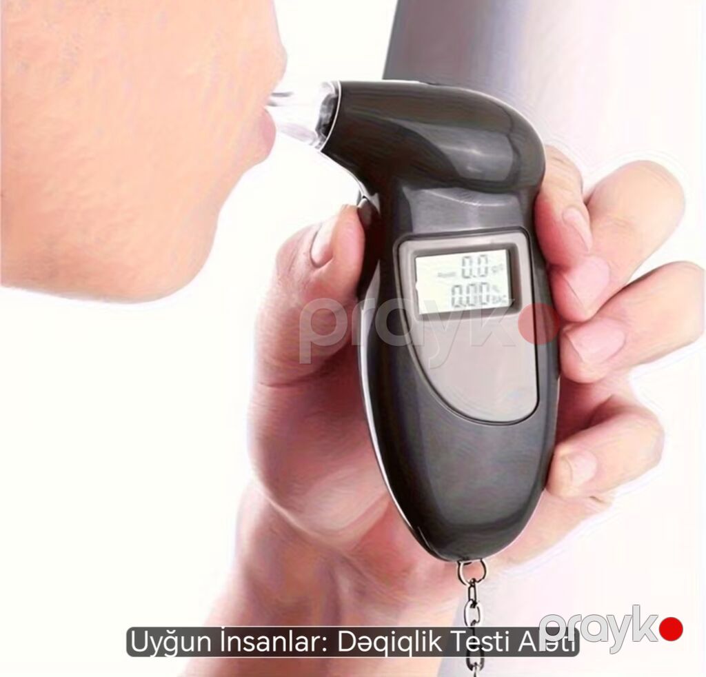 Portativ Alkoqol Testeri (Breathalyzer) - Rəqəmsal LCD ekran — Digər, Bakı (8)