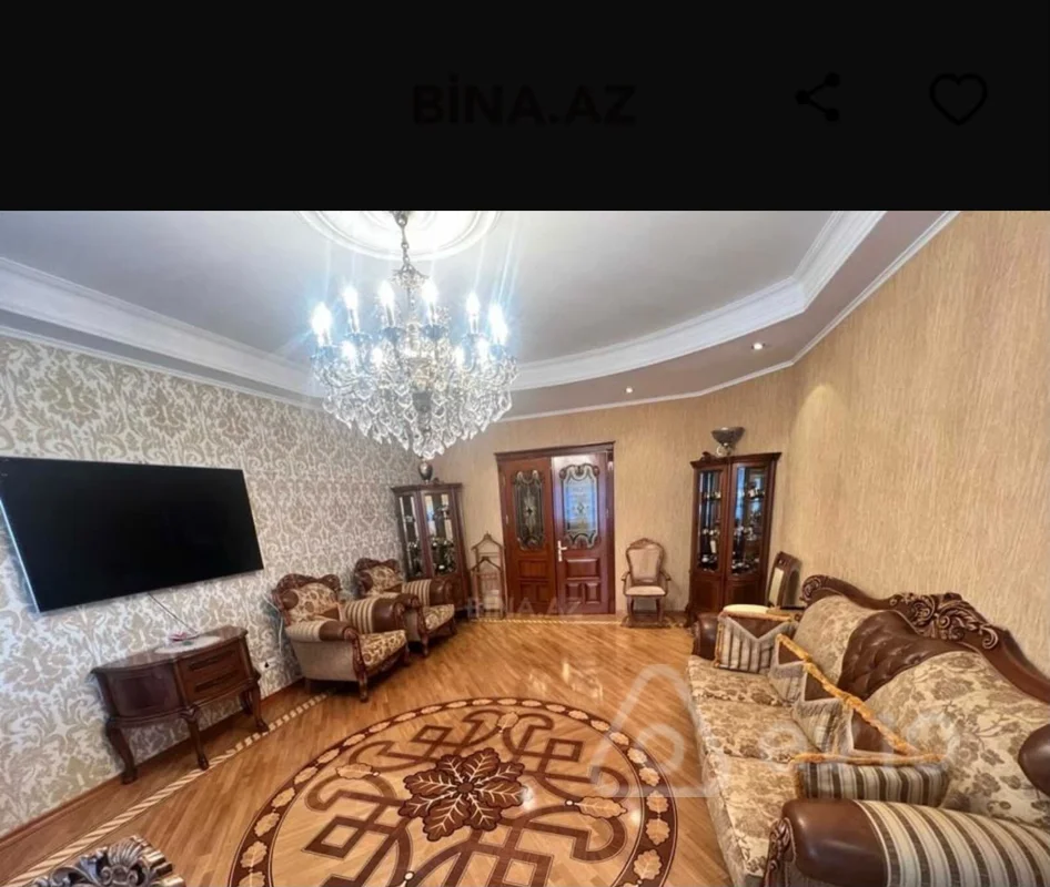 3 otaqlı mənzil, 160 m², Şamil Əzizbəyov küçəsi 88B — kirayə — Mənzil, Bakı (5)