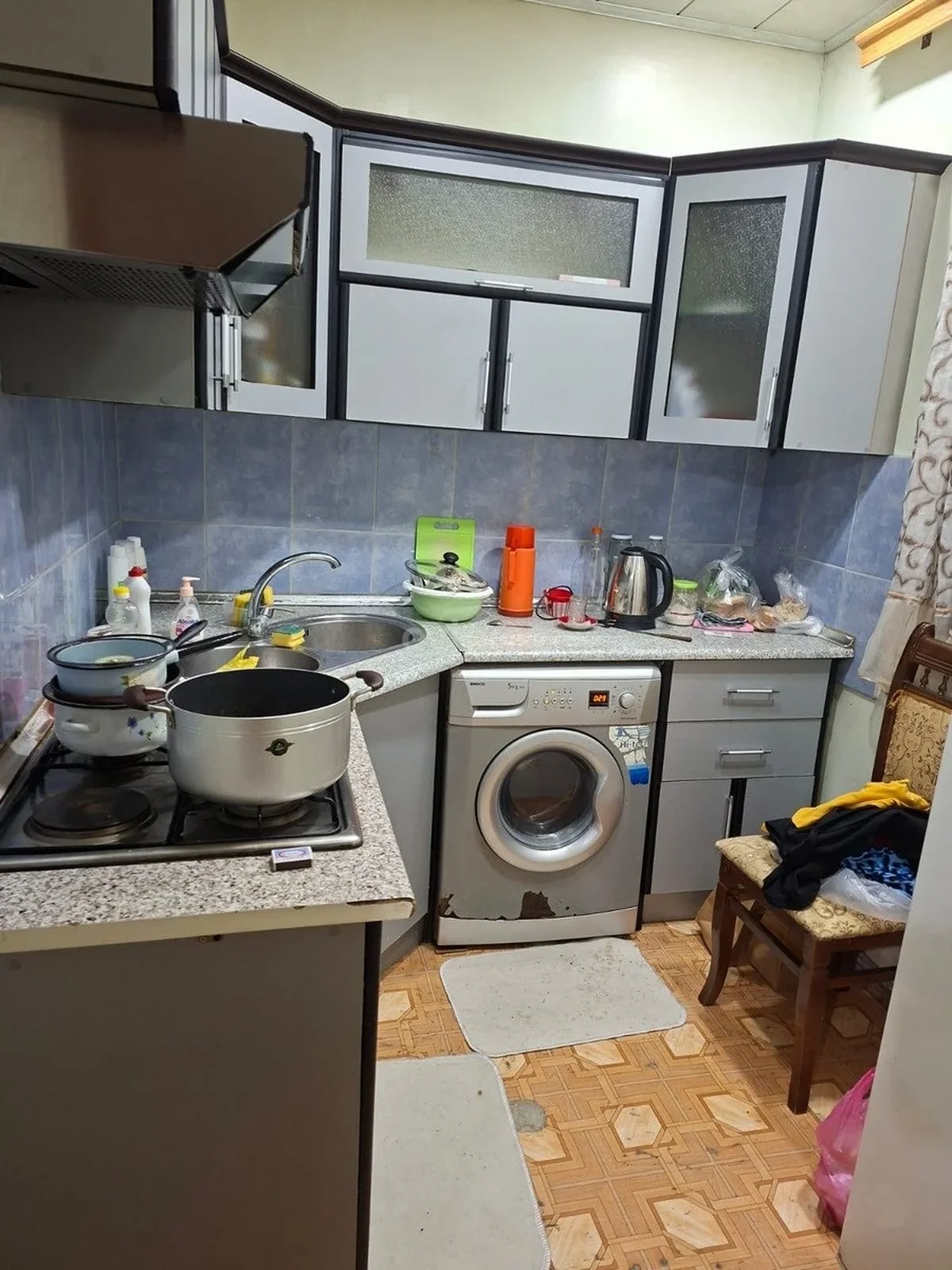 2 otaqlı orta təmirli mənzil satılır 3-cü mikrorayonda — Mənzil, Bakı (3)