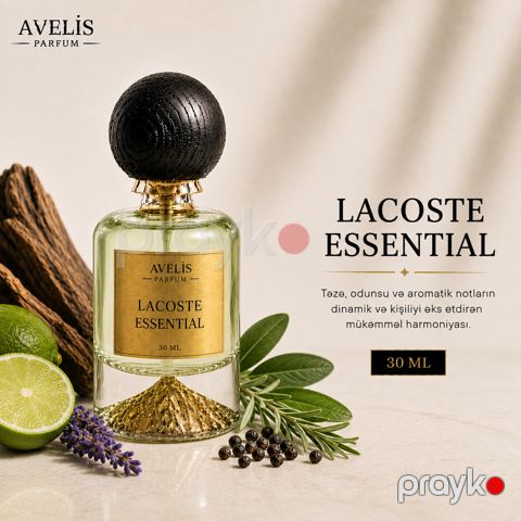 Avelis Parfum Essential kişilər üçün ətir suyu, 30 ml — Bakı
