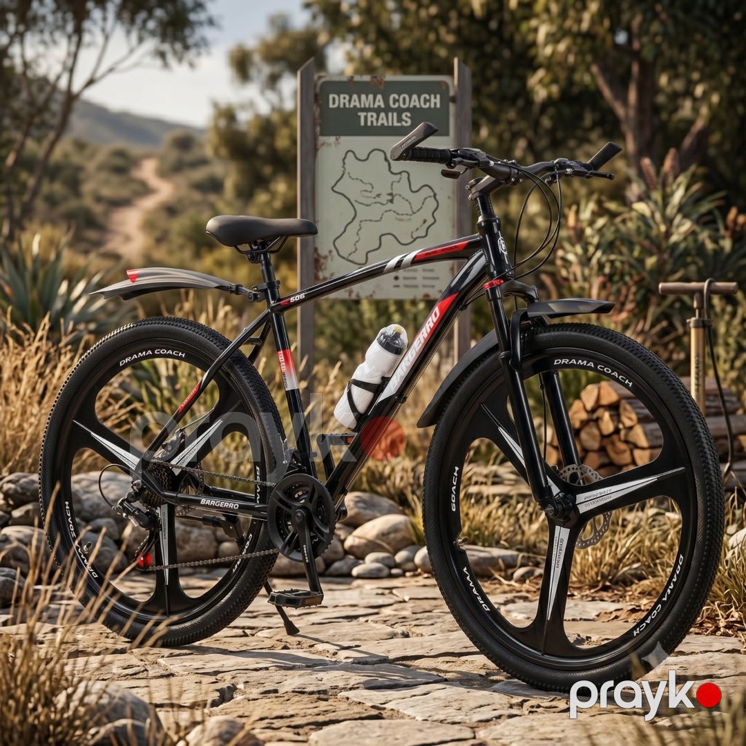 Dağ velosipedi Bargerro TECH_21024R 20" Qırmızı, Qara 2 əd — Velosipedlər, Bakı (3)