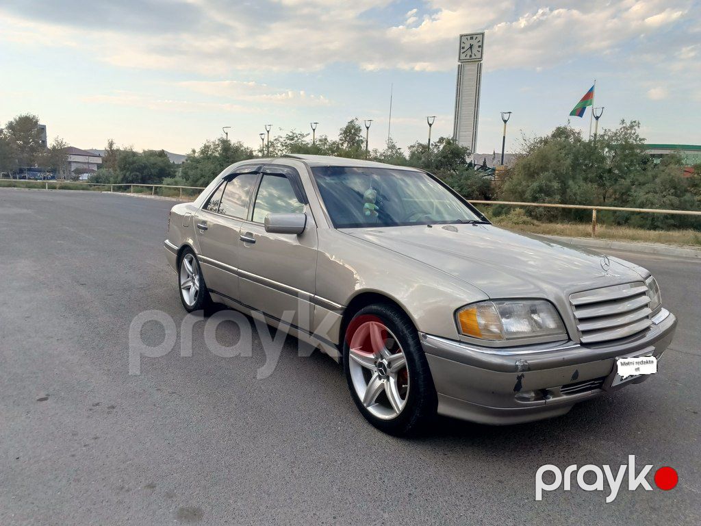 Mercedes C 220, 2.2 L, 1995 il, 350 000 km — Avtomobillər, Mingəçevir (5)